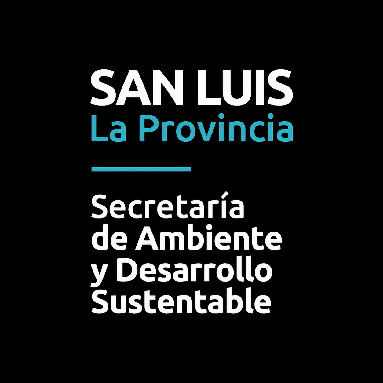 San Luis La Provincia — Secretaría de Ambiente y Desarrollo Sustentable
